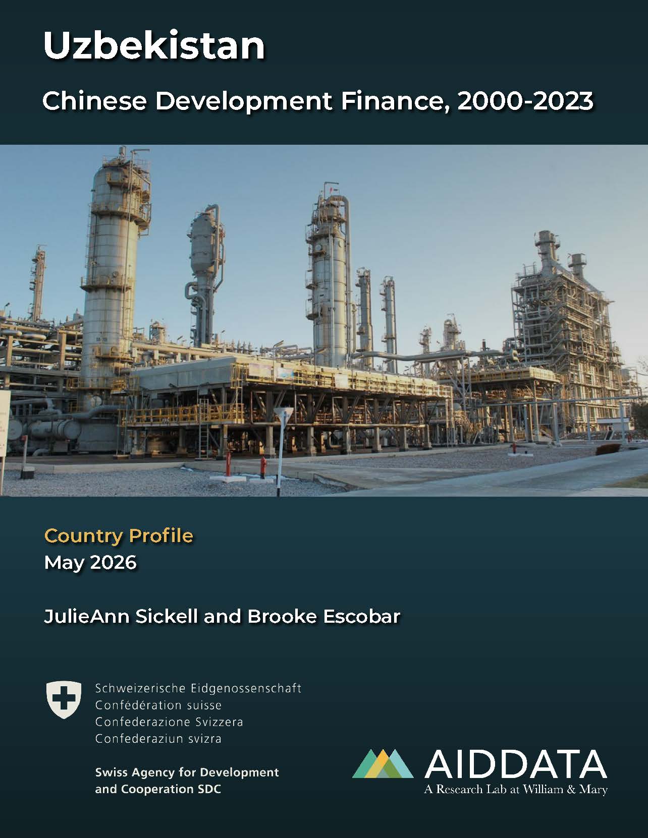 AidData | Uzbekistan Profile of Chinese Development Finance, 2000-2023